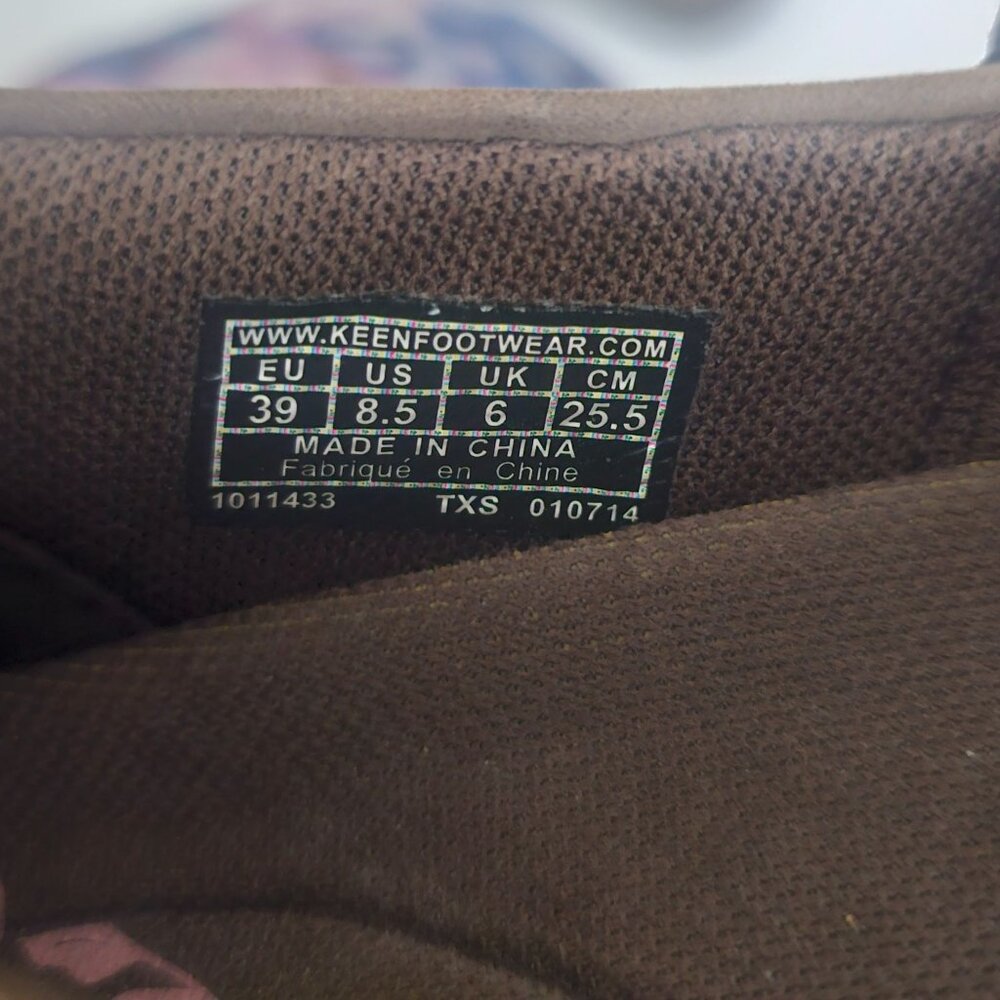 Keen Presidio Comfort Hiking Mary Jane Shoes Brown/Black Women's Size US 8.5 - Picture 9 of 9